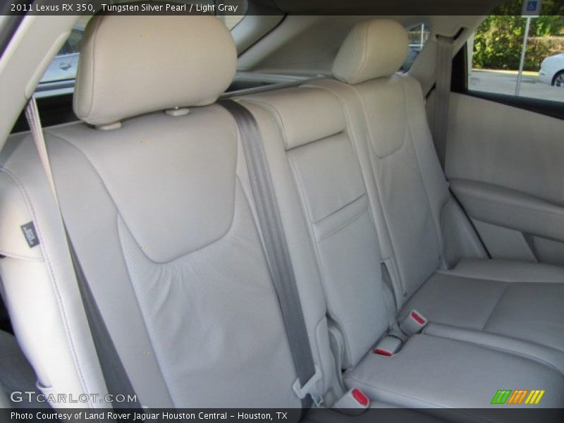 Tungsten Silver Pearl / Light Gray 2011 Lexus RX 350
