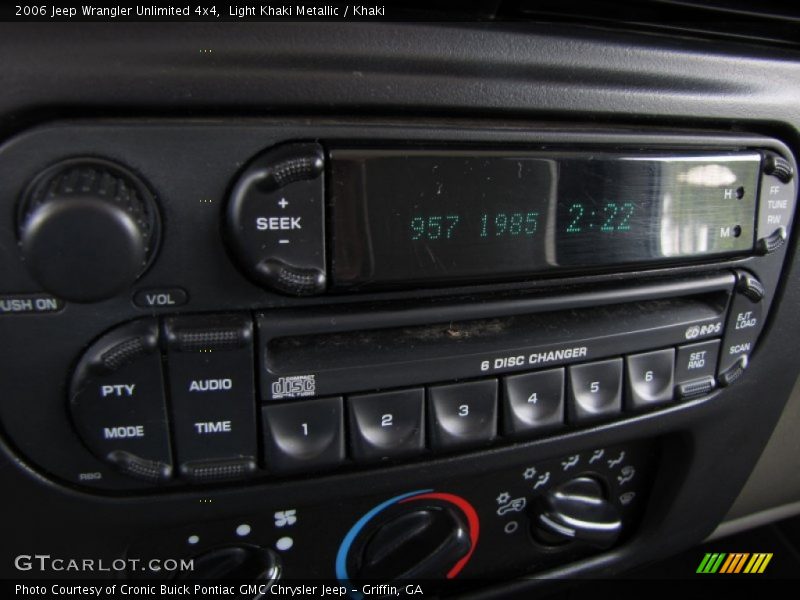 Light Khaki Metallic / Khaki 2006 Jeep Wrangler Unlimited 4x4