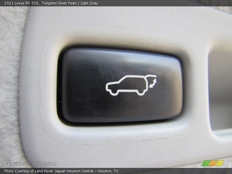 Tungsten Silver Pearl / Light Gray 2011 Lexus RX 350
