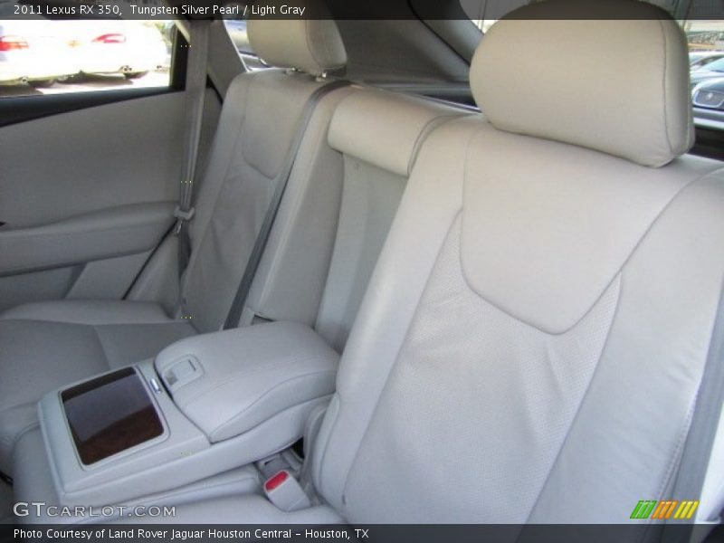 Tungsten Silver Pearl / Light Gray 2011 Lexus RX 350