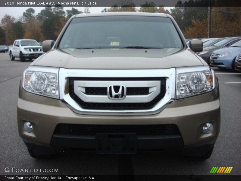 Mocha Metallic / Beige 2010 Honda Pilot EX-L 4WD