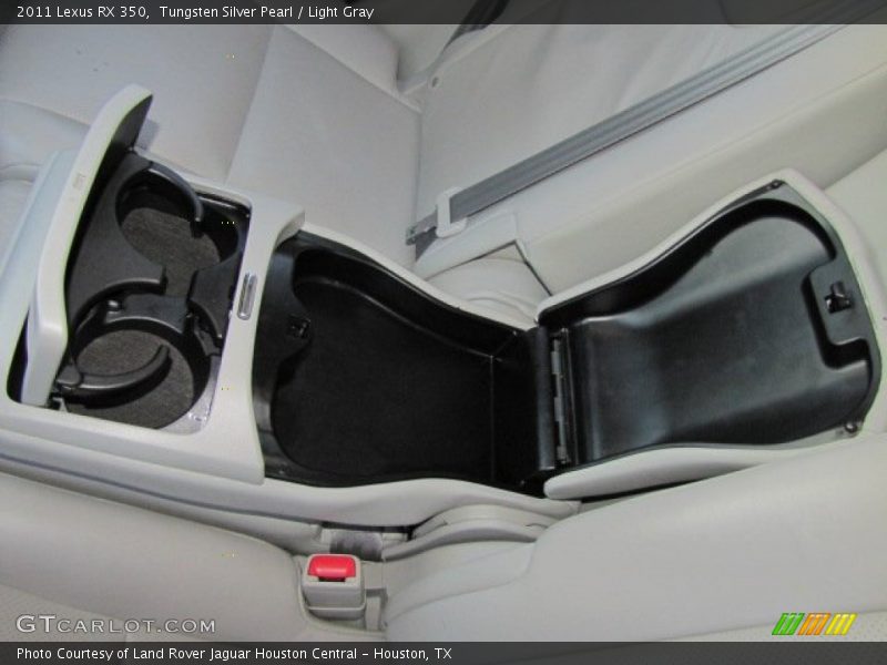 Tungsten Silver Pearl / Light Gray 2011 Lexus RX 350