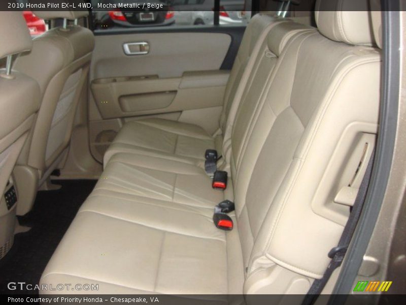 Mocha Metallic / Beige 2010 Honda Pilot EX-L 4WD