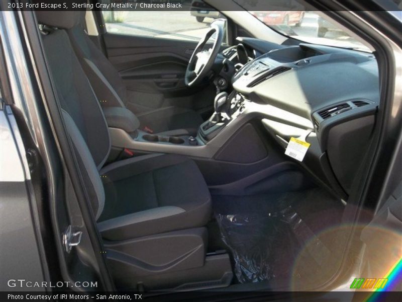 Sterling Gray Metallic / Charcoal Black 2013 Ford Escape S