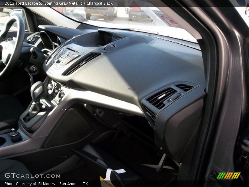 Sterling Gray Metallic / Charcoal Black 2013 Ford Escape S