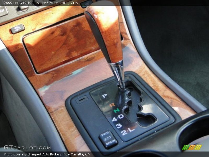 Alpine Silver Metallic / Gray 2000 Lexus LS 400