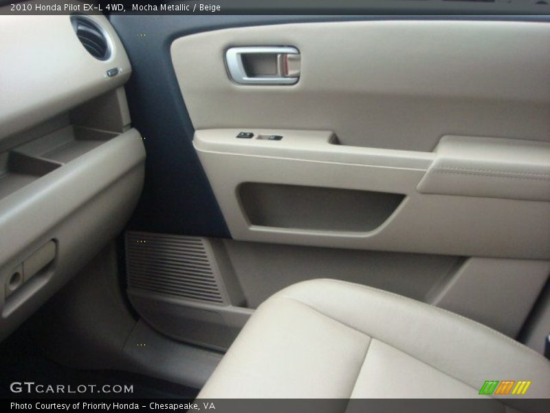 Mocha Metallic / Beige 2010 Honda Pilot EX-L 4WD
