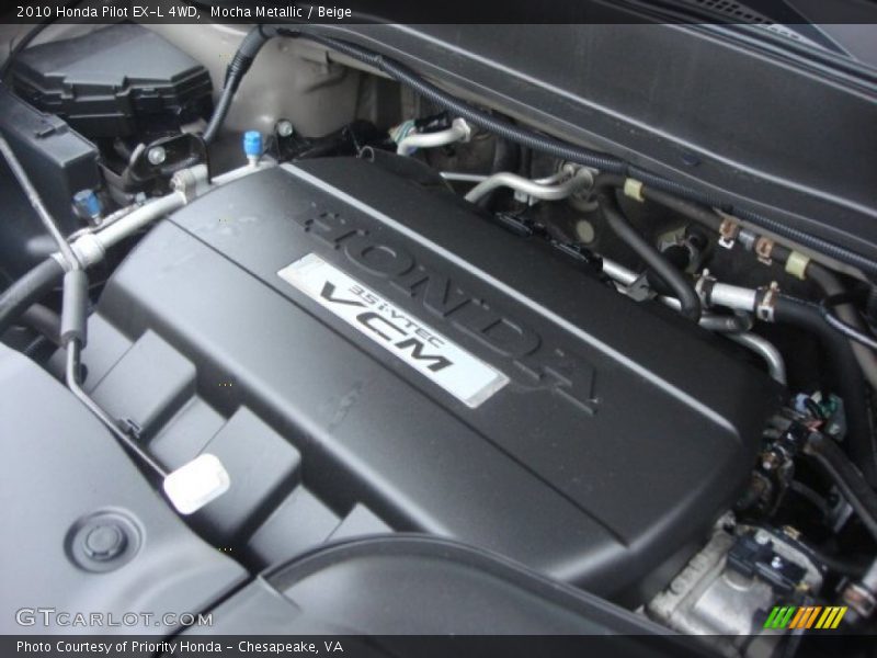 Mocha Metallic / Beige 2010 Honda Pilot EX-L 4WD