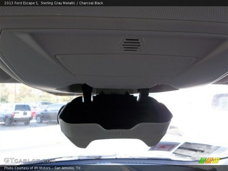 Sterling Gray Metallic / Charcoal Black 2013 Ford Escape S