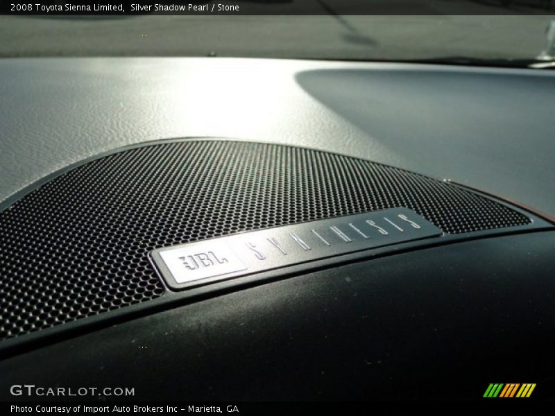 Silver Shadow Pearl / Stone 2008 Toyota Sienna Limited