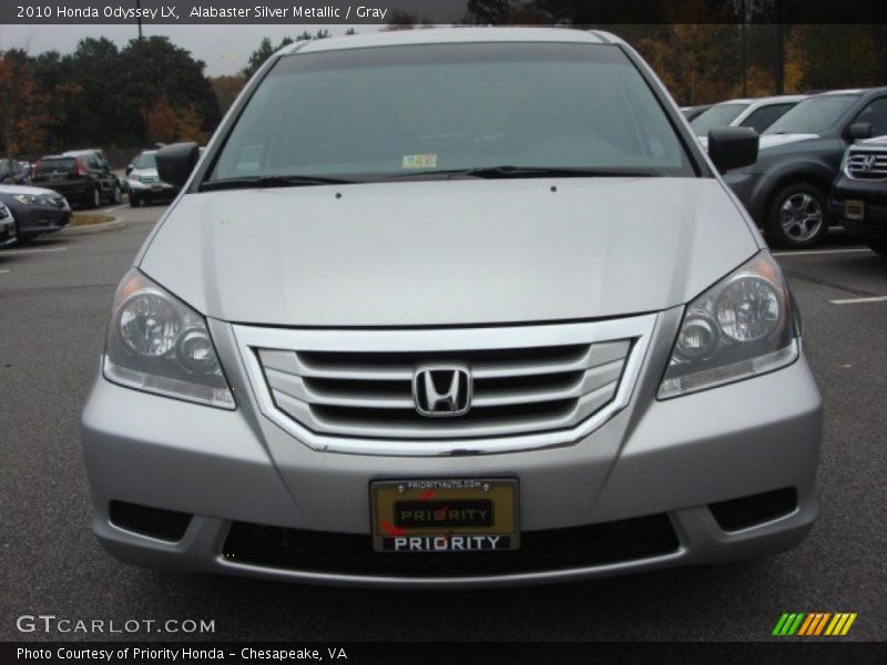 Alabaster Silver Metallic / Gray 2010 Honda Odyssey LX