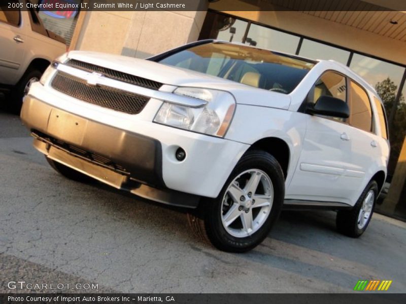 Summit White / Light Cashmere 2005 Chevrolet Equinox LT