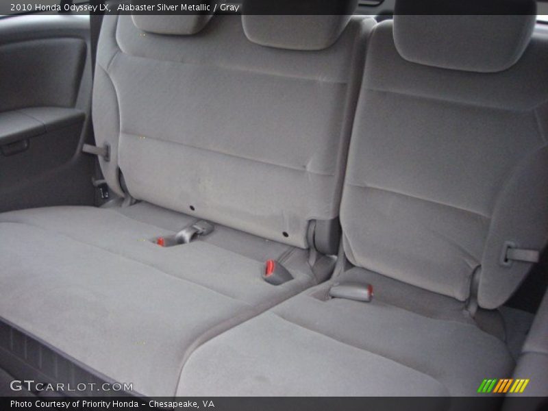 Alabaster Silver Metallic / Gray 2010 Honda Odyssey LX