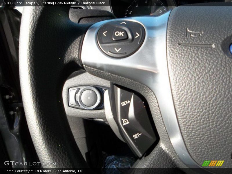 Sterling Gray Metallic / Charcoal Black 2013 Ford Escape S