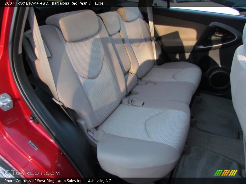 Barcelona Red Pearl / Taupe 2007 Toyota RAV4 4WD