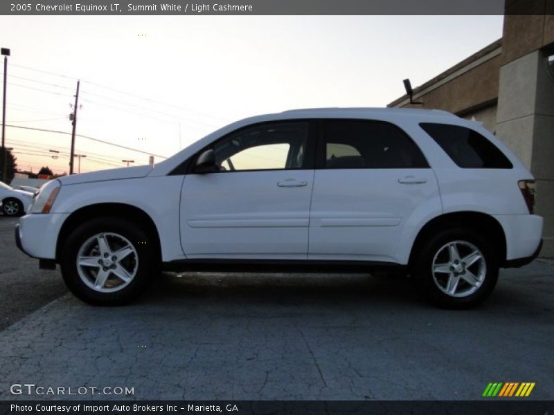 Summit White / Light Cashmere 2005 Chevrolet Equinox LT