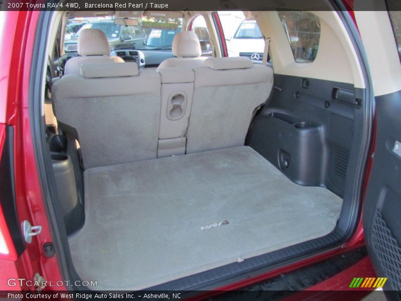 Barcelona Red Pearl / Taupe 2007 Toyota RAV4 4WD