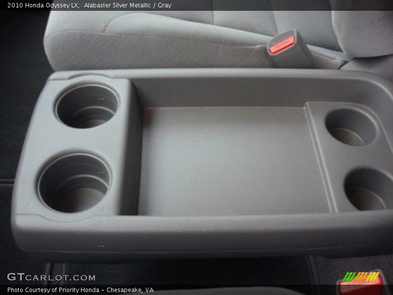 Alabaster Silver Metallic / Gray 2010 Honda Odyssey LX