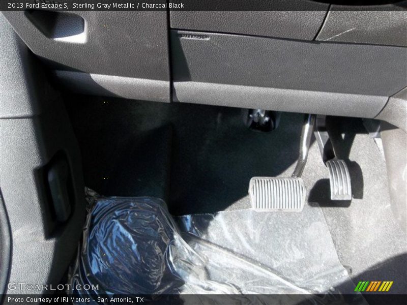Sterling Gray Metallic / Charcoal Black 2013 Ford Escape S