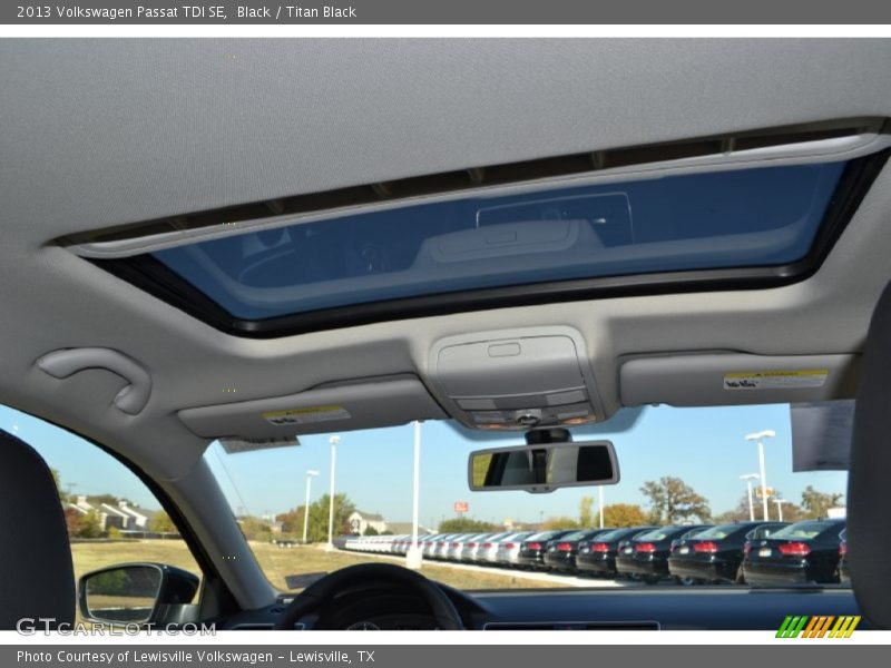Black / Titan Black 2013 Volkswagen Passat TDI SE