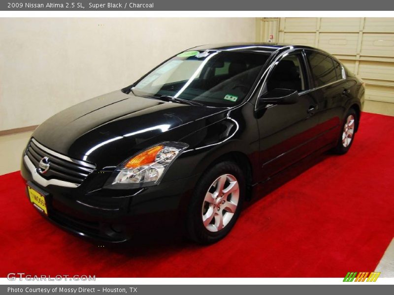 Super Black / Charcoal 2009 Nissan Altima 2.5 SL