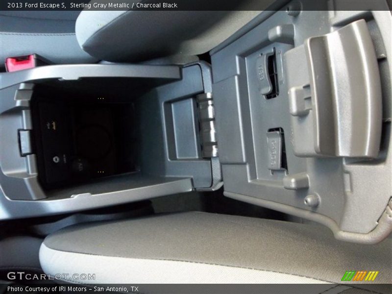Sterling Gray Metallic / Charcoal Black 2013 Ford Escape S