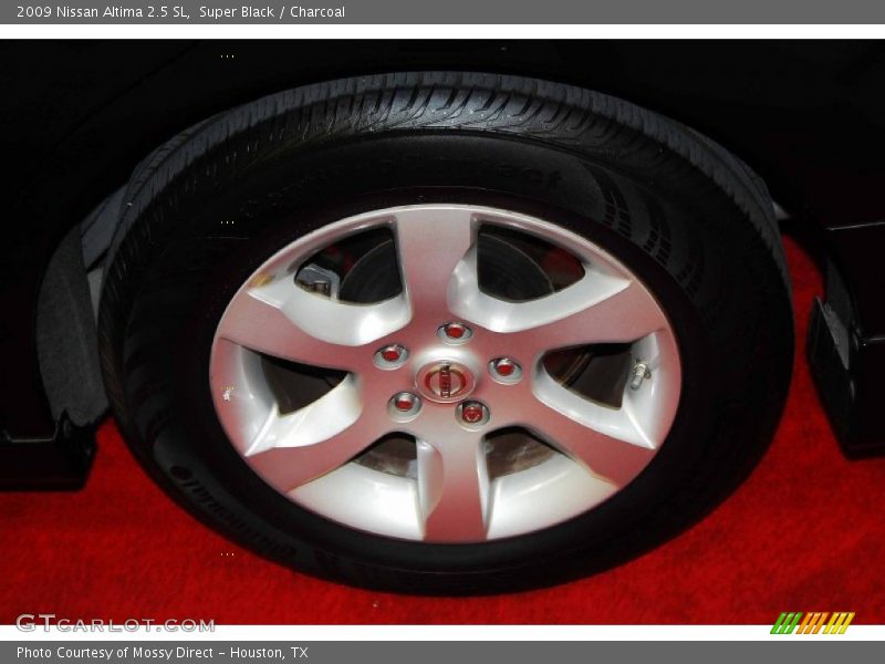 Super Black / Charcoal 2009 Nissan Altima 2.5 SL