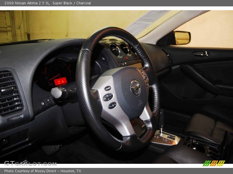Super Black / Charcoal 2009 Nissan Altima 2.5 SL