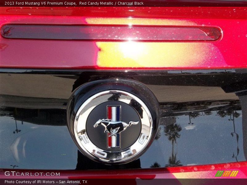 Red Candy Metallic / Charcoal Black 2013 Ford Mustang V6 Premium Coupe