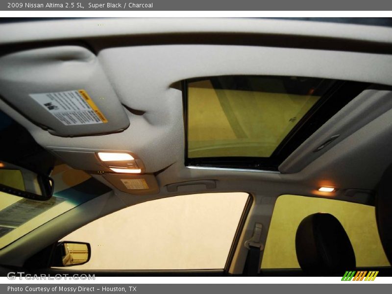Super Black / Charcoal 2009 Nissan Altima 2.5 SL