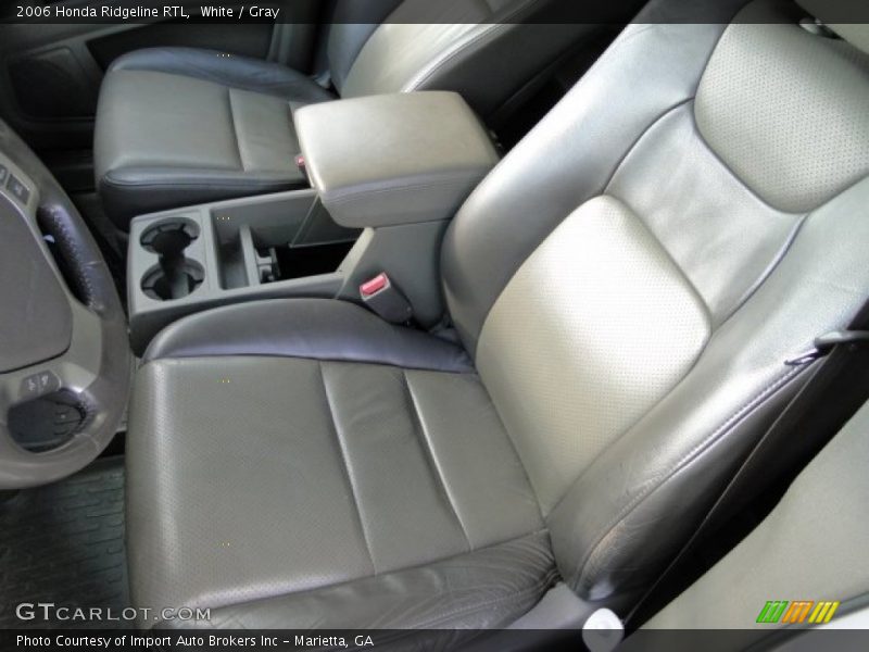 White / Gray 2006 Honda Ridgeline RTL