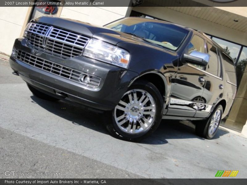 Alloy Metallic / Camel 2007 Lincoln Navigator Ultimate
