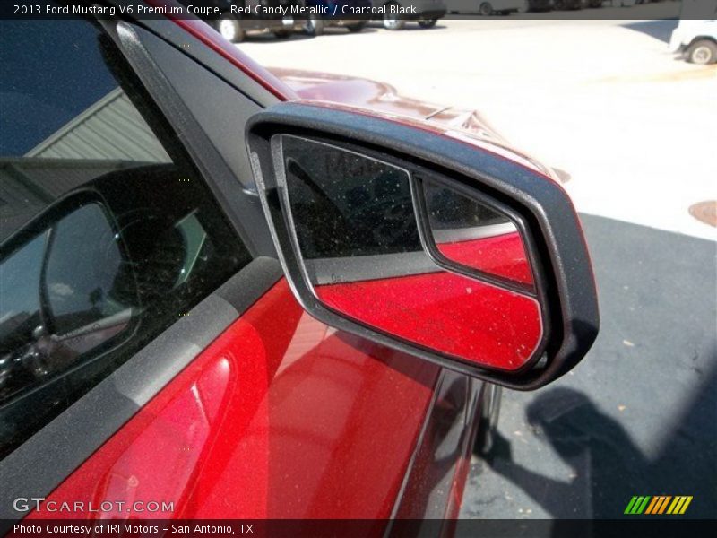 Red Candy Metallic / Charcoal Black 2013 Ford Mustang V6 Premium Coupe