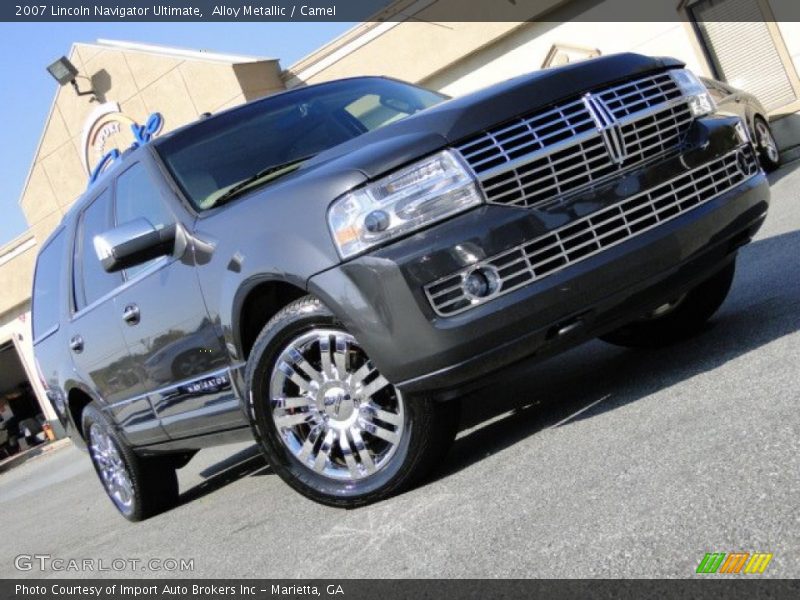Alloy Metallic / Camel 2007 Lincoln Navigator Ultimate