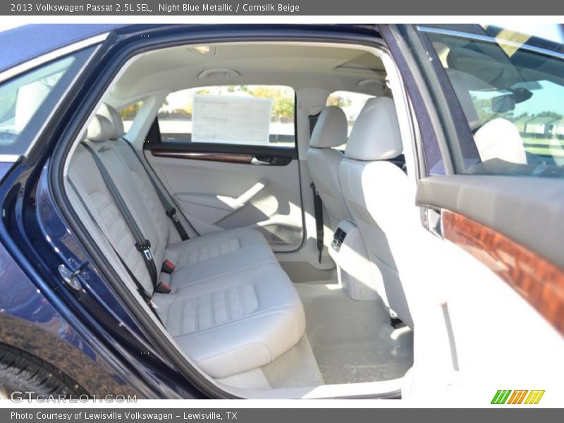 Night Blue Metallic / Cornsilk Beige 2013 Volkswagen Passat 2.5L SEL