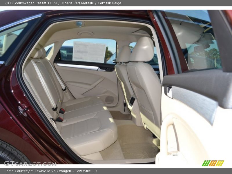 Opera Red Metallic / Cornsilk Beige 2013 Volkswagen Passat TDI SE