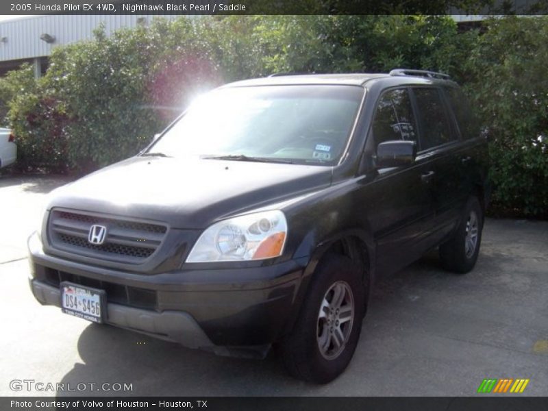 Nighthawk Black Pearl / Saddle 2005 Honda Pilot EX 4WD