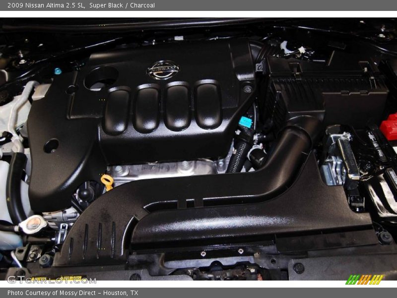 Super Black / Charcoal 2009 Nissan Altima 2.5 SL