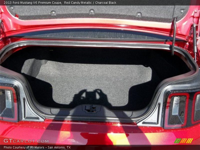 Red Candy Metallic / Charcoal Black 2013 Ford Mustang V6 Premium Coupe