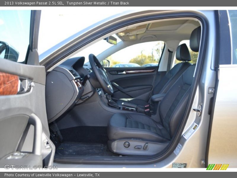Tungsten Silver Metallic / Titan Black 2013 Volkswagen Passat 2.5L SEL
