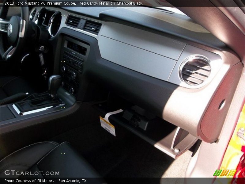 Red Candy Metallic / Charcoal Black 2013 Ford Mustang V6 Premium Coupe