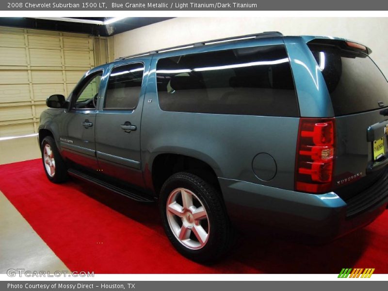 Blue Granite Metallic / Light Titanium/Dark Titanium 2008 Chevrolet Suburban 1500 LT