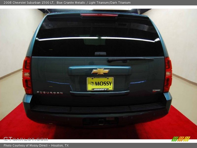 Blue Granite Metallic / Light Titanium/Dark Titanium 2008 Chevrolet Suburban 1500 LT