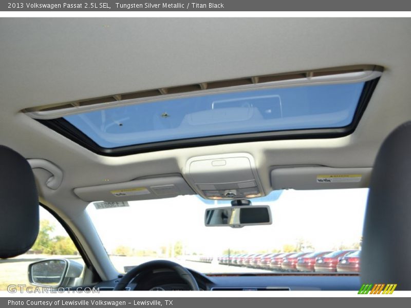 Tungsten Silver Metallic / Titan Black 2013 Volkswagen Passat 2.5L SEL