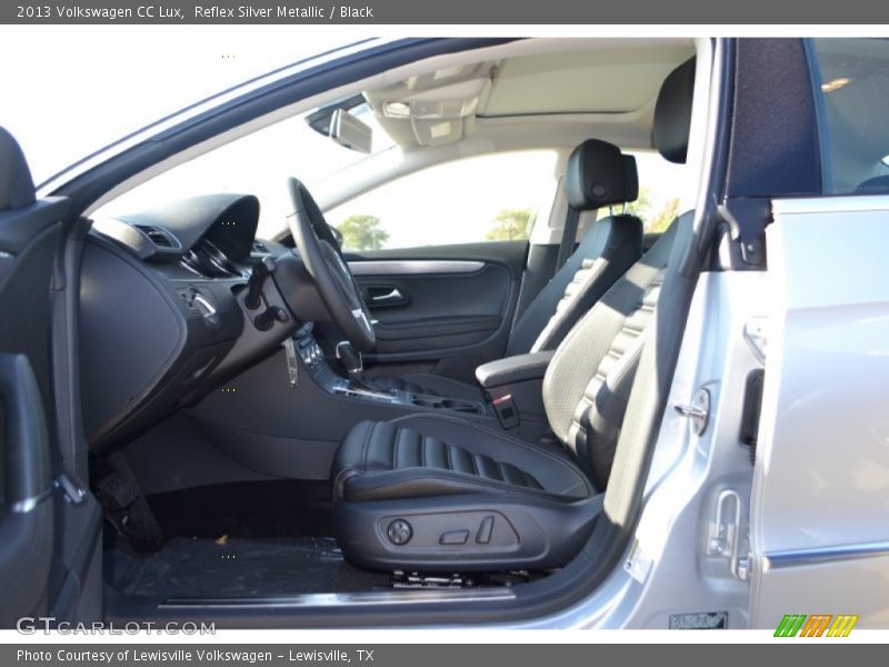 Reflex Silver Metallic / Black 2013 Volkswagen CC Lux