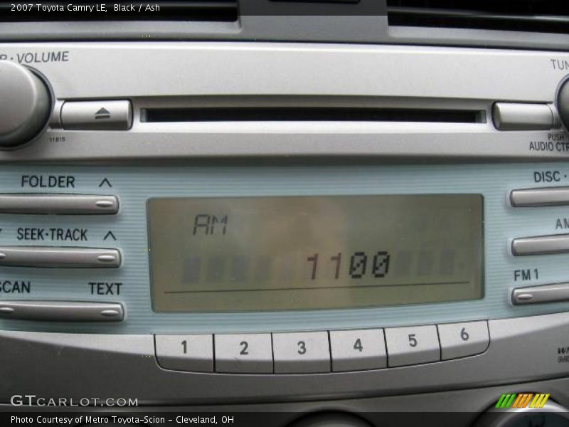 Black / Ash 2007 Toyota Camry LE