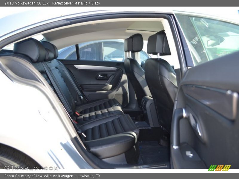 Reflex Silver Metallic / Black 2013 Volkswagen CC Lux