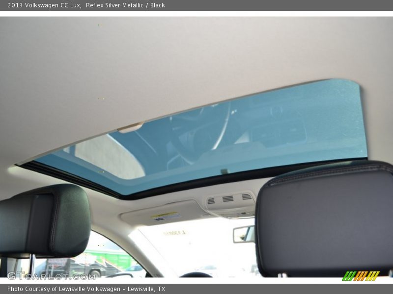 Reflex Silver Metallic / Black 2013 Volkswagen CC Lux