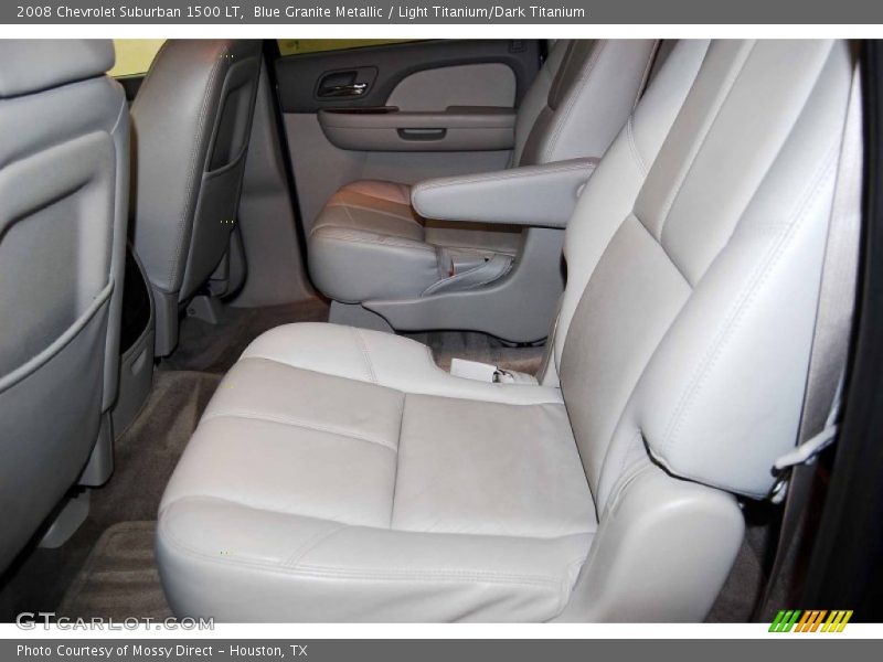Blue Granite Metallic / Light Titanium/Dark Titanium 2008 Chevrolet Suburban 1500 LT