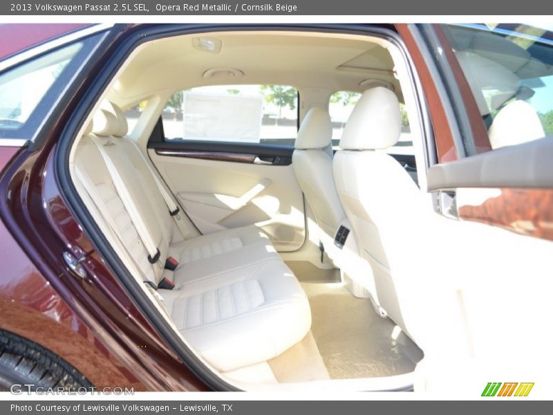 Opera Red Metallic / Cornsilk Beige 2013 Volkswagen Passat 2.5L SEL